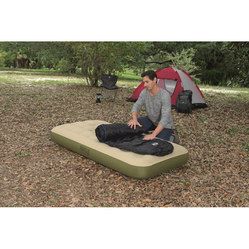 Matelas gonflable camping 1 place Pavillo 181 x 99 x 25 cm
