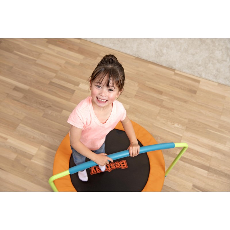Bestway Trampoline d’intérieur pour enfants et adolescents WonderJump 91 cm