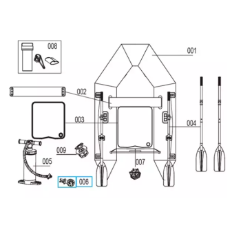 Manomètre pour bateaux Hydro-Force