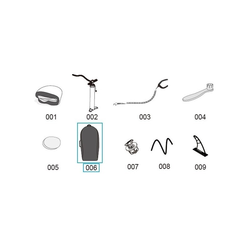 Sac de transport pour Paddle SUP Hydro-Force Bestway