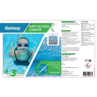 Anti-Algues Curatif  1 Litre