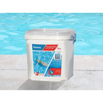 Chlore Lent- Pastilles 20G Seau De 5 Kg