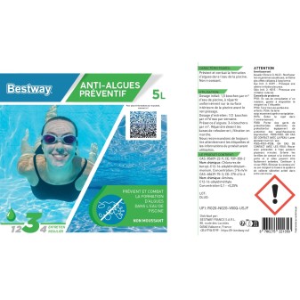 Anti-Algues Preventif 5 Litres