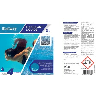 Floculant liquide - 5 Litres Floculant liquide - 5 Litres