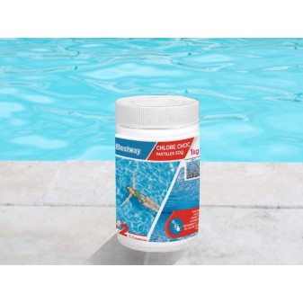 Chlore Choc - Pastilles 20G Seau De 1 Kg