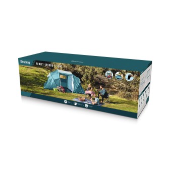 Bestway Tente de camping 4 personnes Family Ground 4 Bestway Tente de camping 4 personnes Family Ground 4