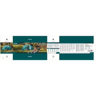 Bestway Tente de camping 4 personnes Family Ground 4 Bestway Tente de camping 4 personnes Family Ground 4