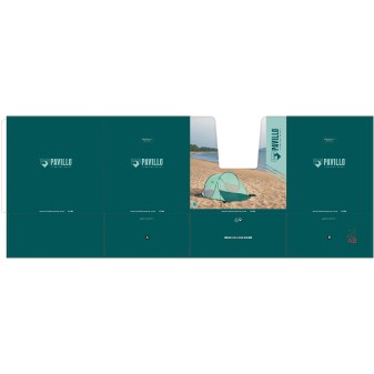 Pavillo Tente de plage Quick Pop-Up
