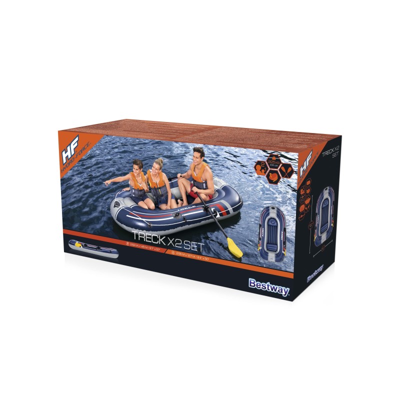 Bateau gonflable Hydro-Force Treck X2 255 x 127 x 36 cm