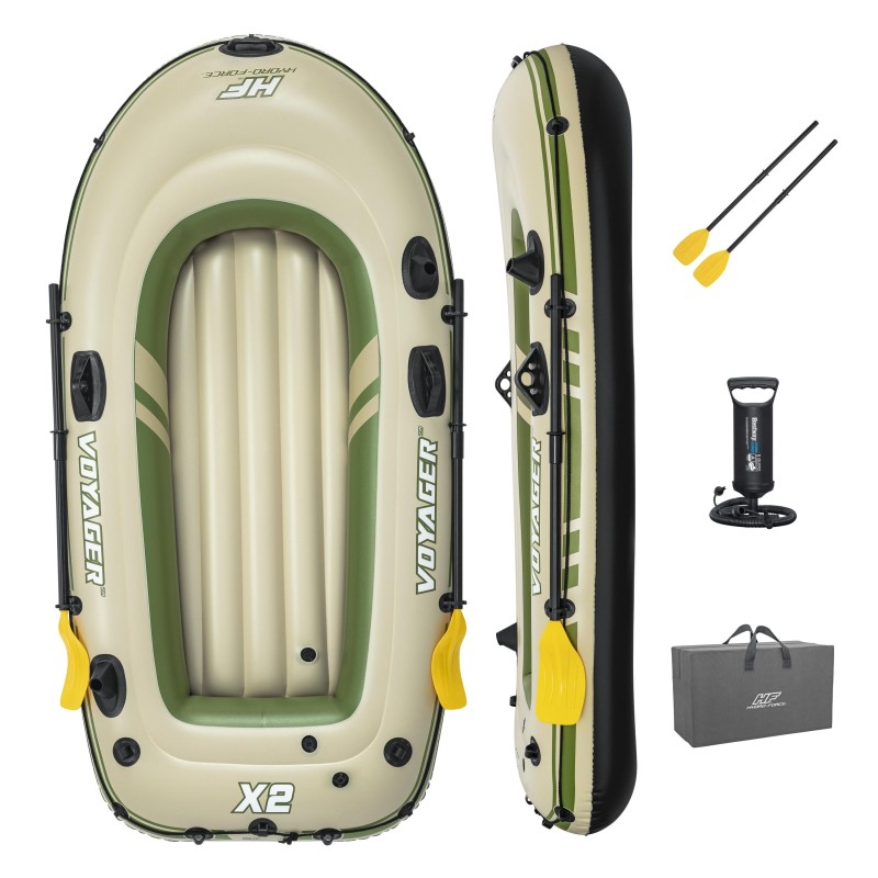 Bateau gonflable Voyager X2 set Hydro-Force, 232 x 118 cm 2 places