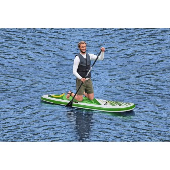 Paddle gonflable Freesoul Tech 340 x 89 x 15 cm transformable en kayak ou en planche à voile