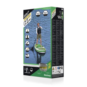 Stand Up Paddle Freesoul Tech 340 x 89 x 15 cm transformable en kayak ou en planche à voile Stand Up Paddle Freesoul Tech 340 x 89 x 15 cm transformable en kayak ou en planche à voile