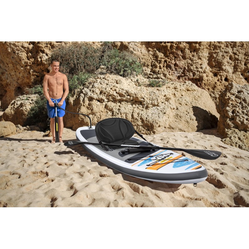 Paddle SUP White Cap Hydro-Force 305 x 84 x 12 cm convertible en kayak