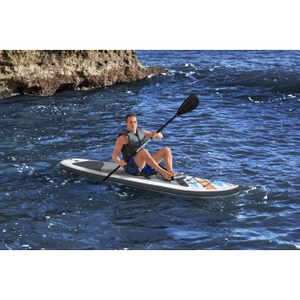 Paddle SUP White Cap Hydro-Force 305 x 84 x 12 cm convertible en kayak