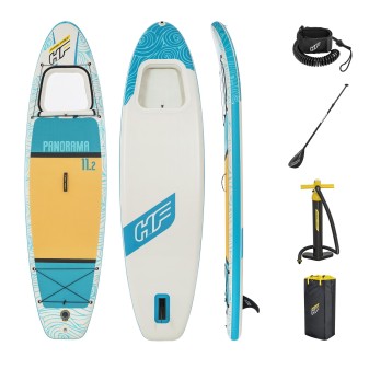 Paddle gonflable Panorama Hydro-force 340 x 89 x 15 cm avec hublot