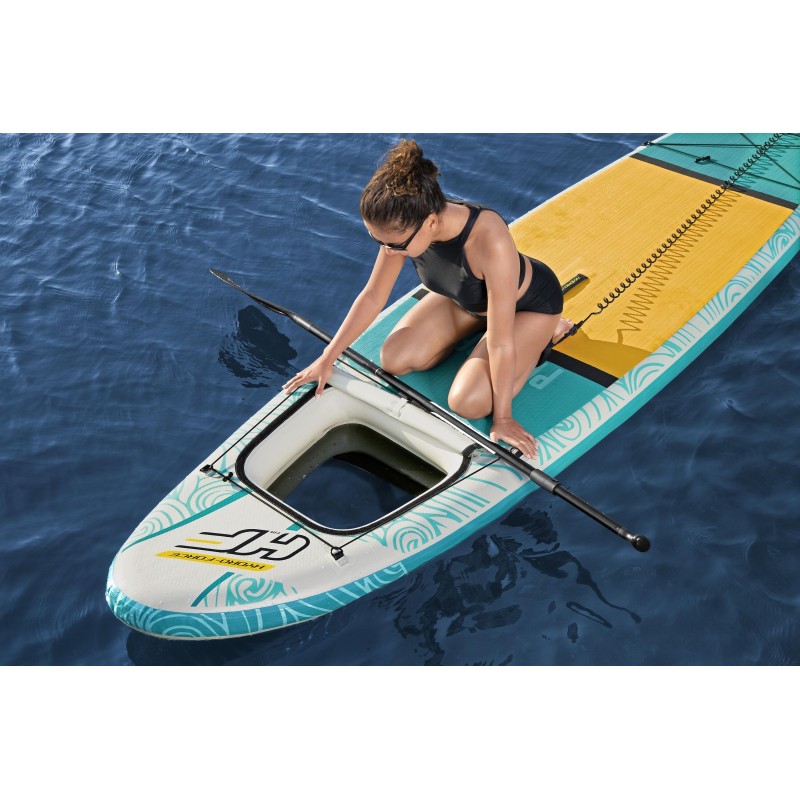 Paddle gonflable Panorama Hydro-force 340 x 89 x 15 cm avec hublot