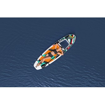 Paddle SUP gonflable Hydro-Force Breeze Panorama 305 x 84 x 12 cm