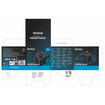 Gonfleur électrique à piles Powertouch