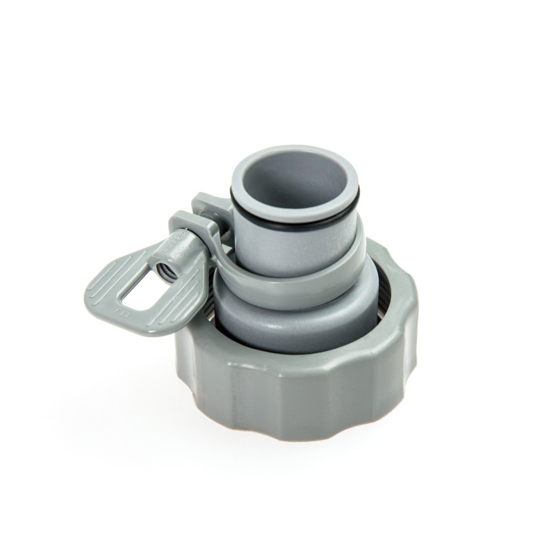Adaptateur de tuyau de rechange Bestway® (gris) pour toutes les piscines à parois en acier Hydrium™ (à partir de 2018) Adaptateur de tuyau de rechange Bestway® (gris) pour toutes les piscines à parois en acier Hydrium™ (à partir de 2018)