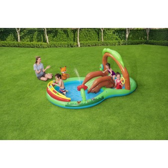 Aire de jeux avec pataugeoire Friendly Woods 295 x 199 x 130 cm