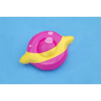 Aire de jeux Little Astronaut™, 228 x 206 x 84 cm, toboggan, punching-ball, jeux d'anneaux, 2 frisbee