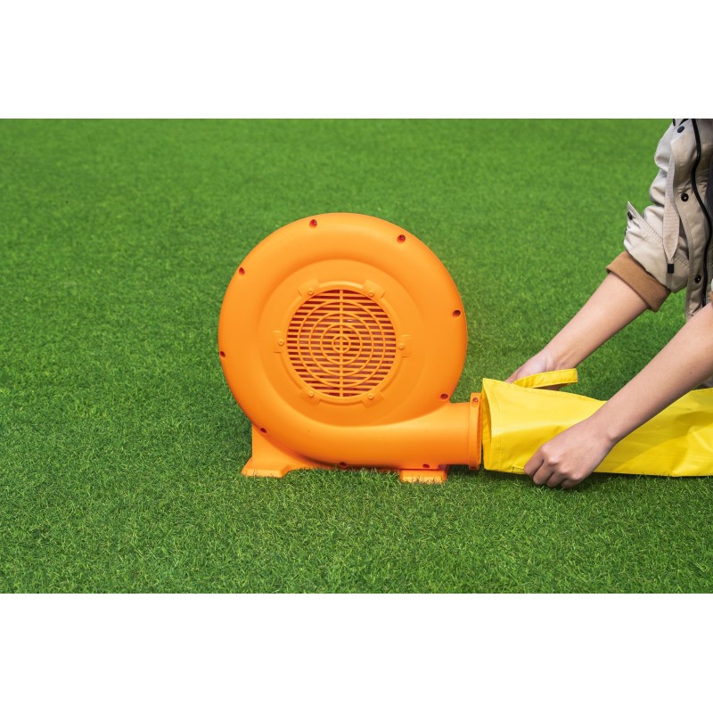 Aire de jeux gonflable avec toboggan, pataugeoire et canon à eau Mont Splashmore H2OGo!™ 435 x 286 x 267 cm