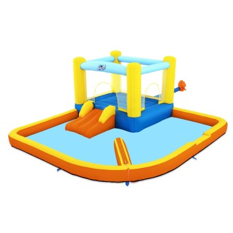 Aire de jeux gonflable avec trampoline et Pataugeoire Beach Bounce 365 x 340 x 152 cm Aire de jeux gonflable avec trampoline et Pataugeoire Beach Bounce 365 x 340 x 152 cm