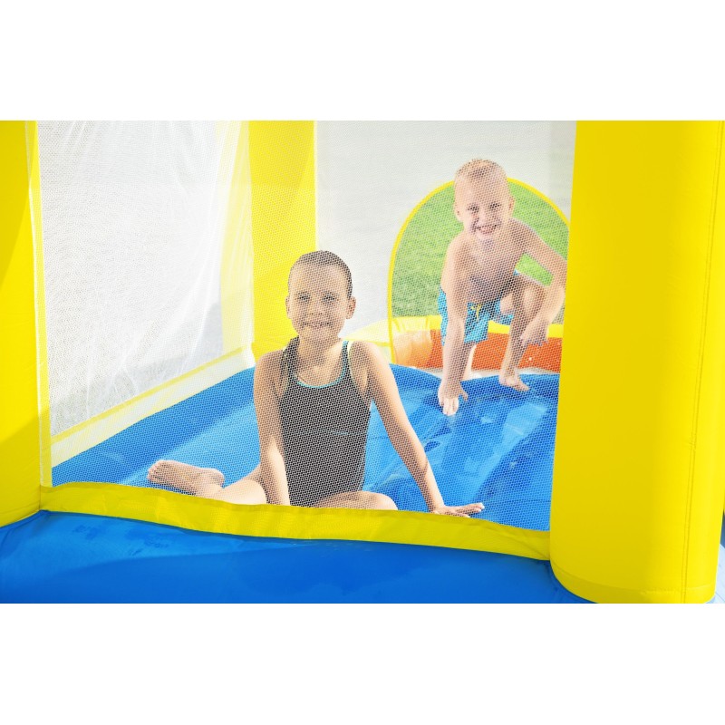 Aire de jeux gonflable avec trampoline et Pataugeoire Beach Bounce 365 x 340 x 152 cm Aire de jeux gonflable avec trampoline et Pataugeoire Beach Bounce 365 x 340 x 152 cm
