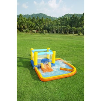 Aire de jeux gonflable avec trampoline et Pataugeoire Beach Bounce 365 x 340 x 152 cm Aire de jeux gonflable avec trampoline et Pataugeoire Beach Bounce 365 x 340 x 152 cm