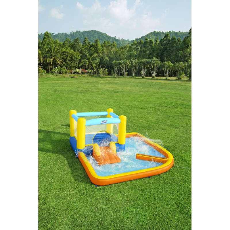 Aire de jeux gonflable avec trampoline et Pataugeoire Beach Bounce 365 x 340 x 152 cm Aire de jeux gonflable avec trampoline et Pataugeoire Beach Bounce 365 x 340 x 152 cm