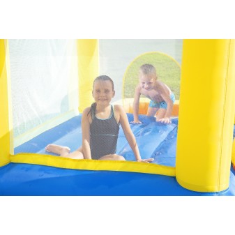 Aire de jeux gonflable avec trampoline et Pataugeoire Beach Bounce 365 x 340 x 152 cm Aire de jeux gonflable avec trampoline et Pataugeoire Beach Bounce 365 x 340 x 152 cm