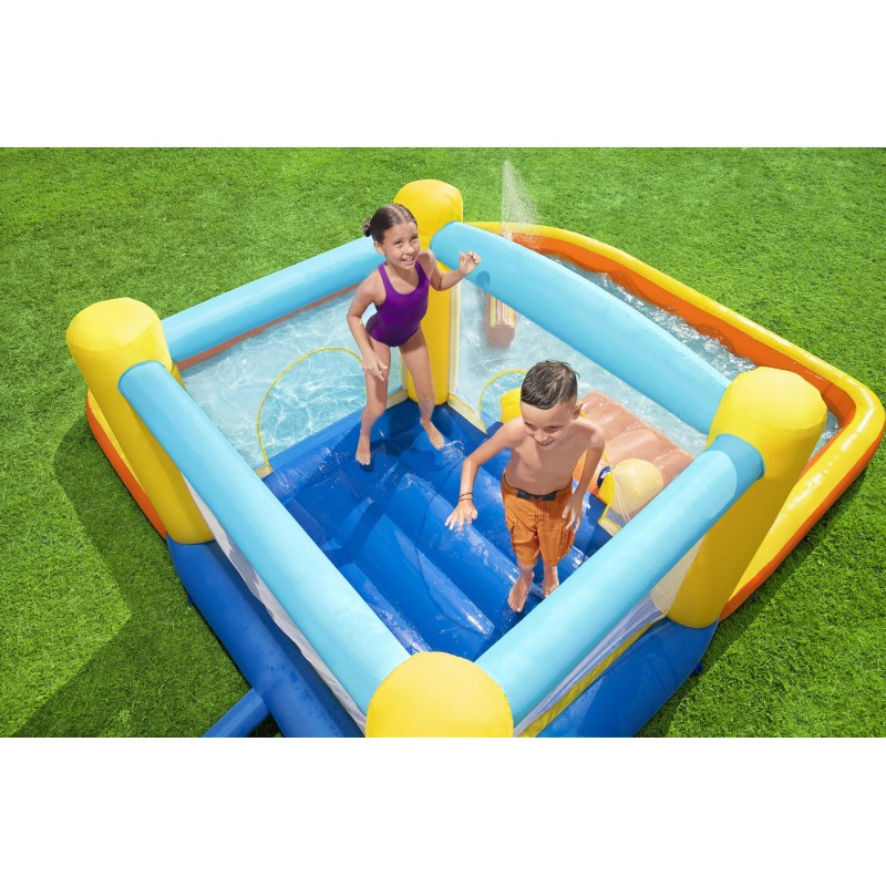 Aire de jeux gonflable avec trampoline et Pataugeoire Beach Bounce 365 x 340 x 152 cm Aire de jeux gonflable avec trampoline et Pataugeoire Beach Bounce 365 x 340 x 152 cm