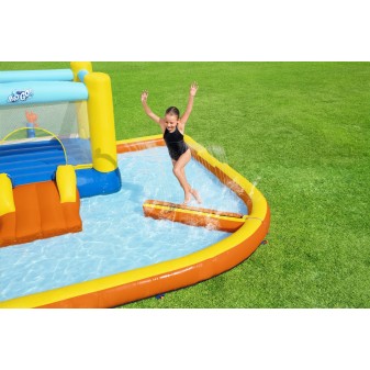 Aire de jeux gonflable avec trampoline et Pataugeoire Beach Bounce 365 x 340 x 152 cm Aire de jeux gonflable avec trampoline et Pataugeoire Beach Bounce 365 x 340 x 152 cm