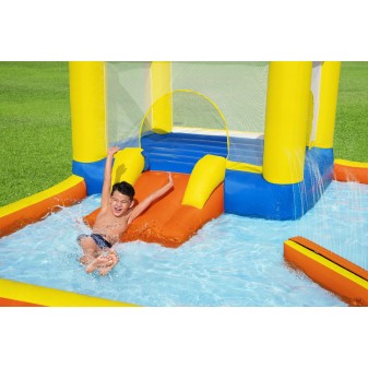 Aire de jeux gonflable avec trampoline et Pataugeoire Beach Bounce 365 x 340 x 152 cm Aire de jeux gonflable avec trampoline et Pataugeoire Beach Bounce 365 x 340 x 152 cm
