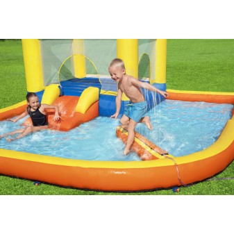 Aire de jeux gonflable avec trampoline et Pataugeoire Beach Bounce 365 x 340 x 152 cm Aire de jeux gonflable avec trampoline et Pataugeoire Beach Bounce 365 x 340 x 152 cm
