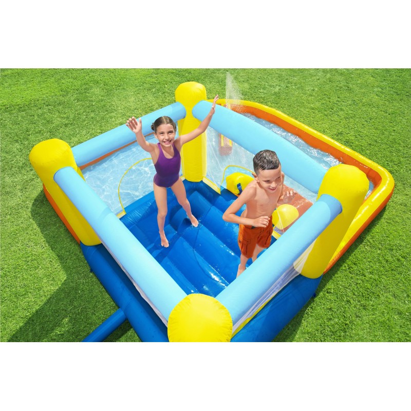 Aire de jeux gonflable avec trampoline et Pataugeoire Beach Bounce 365 x 340 x 152 cm Aire de jeux gonflable avec trampoline et Pataugeoire Beach Bounce 365 x 340 x 152 cm