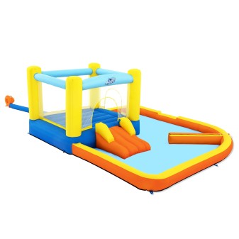 Aire de jeux gonflable avec trampoline et Pataugeoire Beach Bounce 365 x 340 x 152 cm