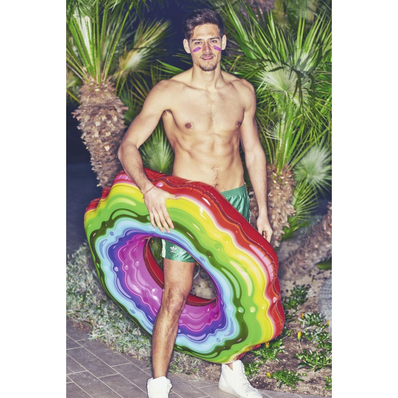 Bouée gonflable Rainbow Ribbon