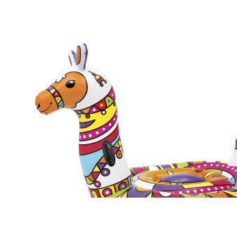Bouée XXL chevauchable Lama 193 x 151 cm