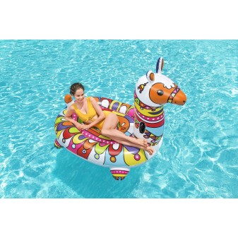 Bouée XXL chevauchable Lama 193 x 151 cm