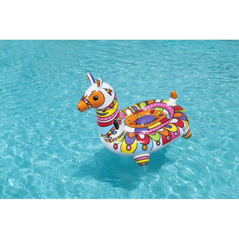 Bouée XXL chevauchable Lama 193 x 151 cm