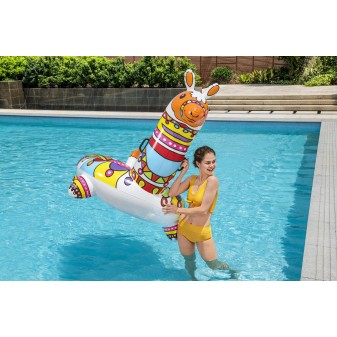 Bouée XXL chevauchable Lama 193 x 151 cm