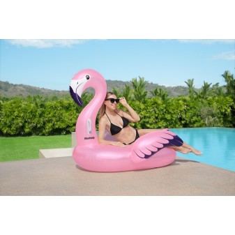 Bouée flamant rose XXL à chevaucher Bouée flamant rose XXL à chevaucher