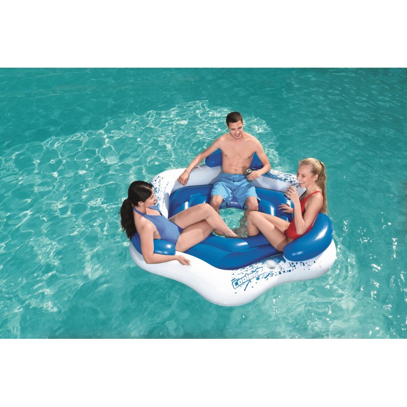 Bouée gonflable 3 places 191 x 178 cm CoolerZ®
