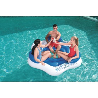 Bouée gonflable 3 places 191 x 178 cm CoolerZ®