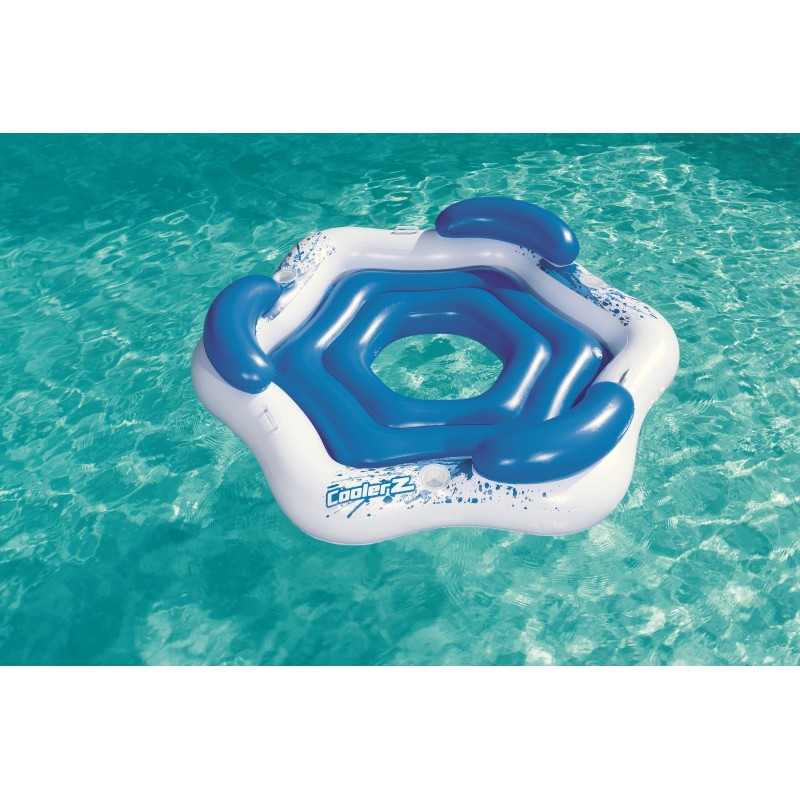 Bouée gonflable 3 places 191 x 178 cm CoolerZ®