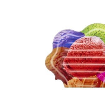 Bouée matelas gonflable Ice Cream Bouée matelas gonflable Ice Cream