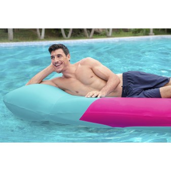 Matelas gonflable avec housse tissu Blissful Drifter™, 183 x 124 x 33 cm, 140 kg