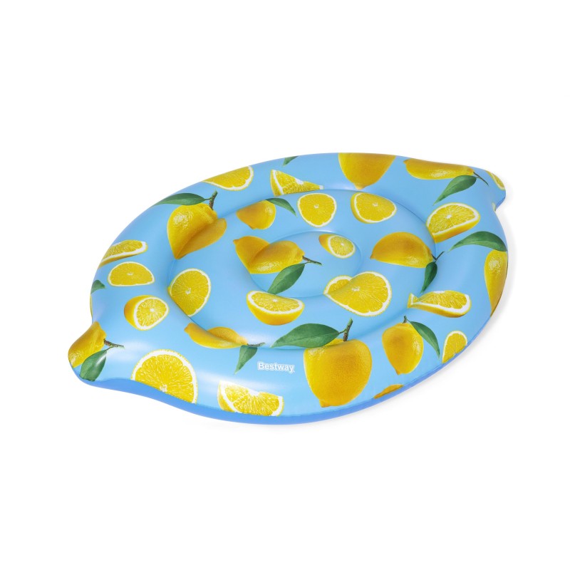 Ile gonflable parfumée citron Scentsational™ Lemon 176 x 123 cm