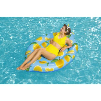 Ile gonflable parfumée citron Scentsational™ Lemon 176 x 123 cm